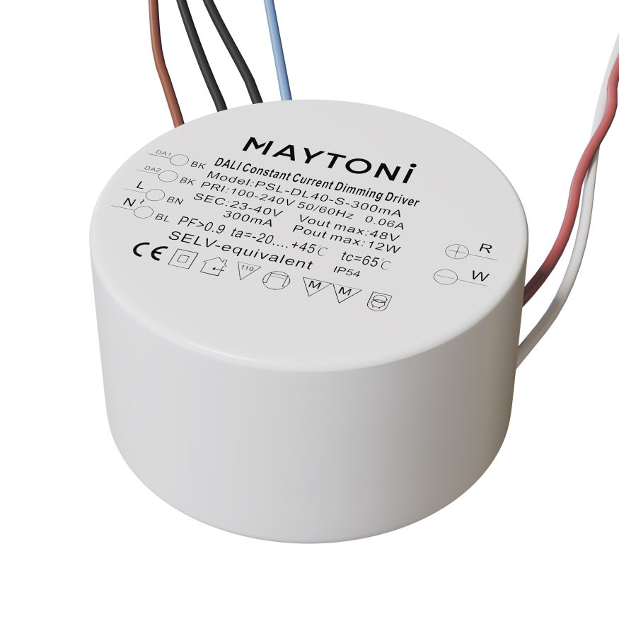 Источник тока Lighting control PSL-DL40-S-300mA Lighting control Источники тока Белый