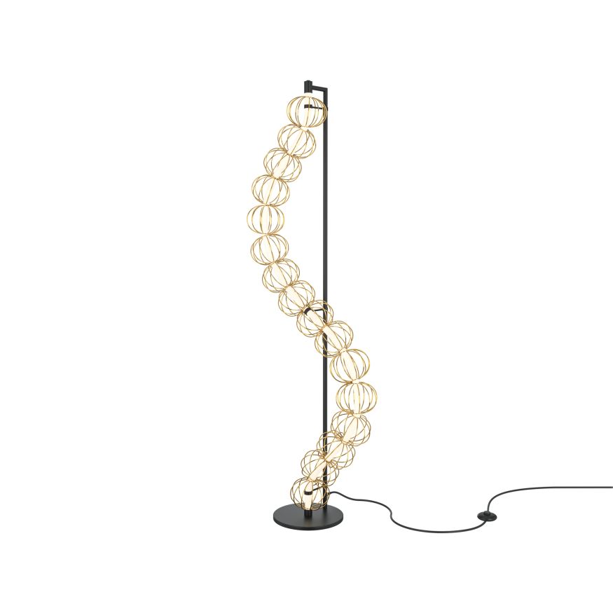Напольный светильник (торшер) Maytoni MOD216FL-L38G3K Maytoni Golden Cage Золото