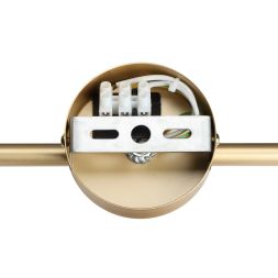 Бра LUMION 6560/2W TORONTO золотой, прозрачный