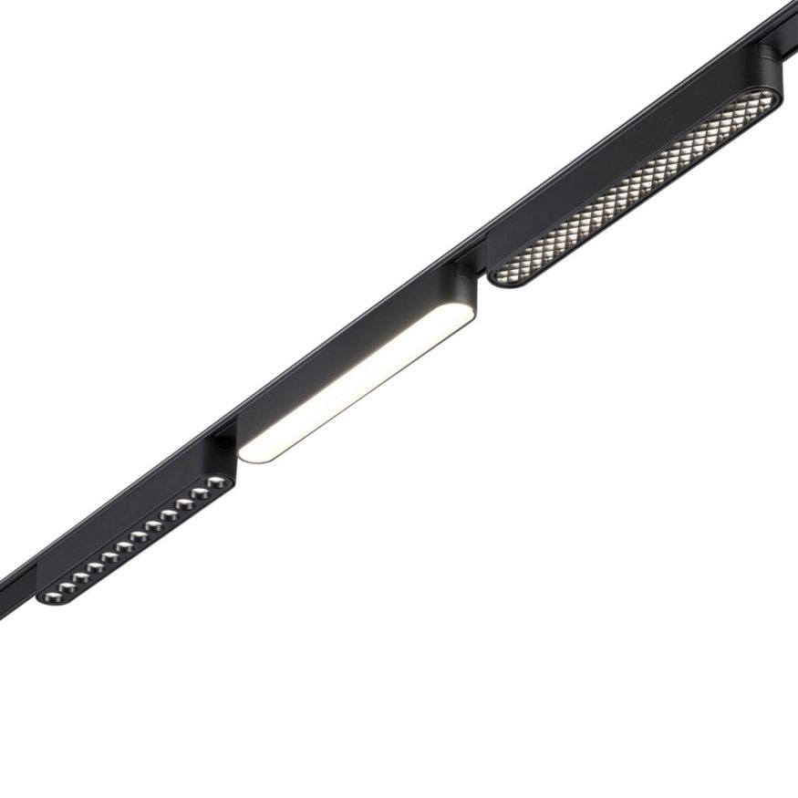 Трековый светильник для низковольтного шинопровода NOVOTECH 359072 SMAL черный