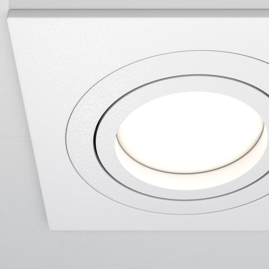 Встраиваемый светильник Technical DL024-2-01W MAYTONI Atom Белый