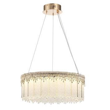 Люстра ODEON LIGHT 5091/60L CLEO золотой/прозрачный/стекло