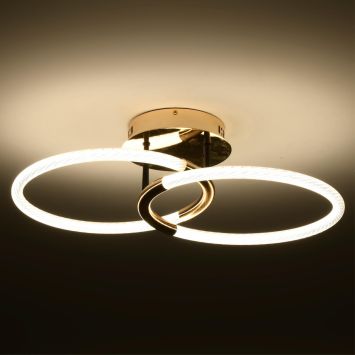 Люстра потолочная LUMION 6545/61CL LARA золотой, черный