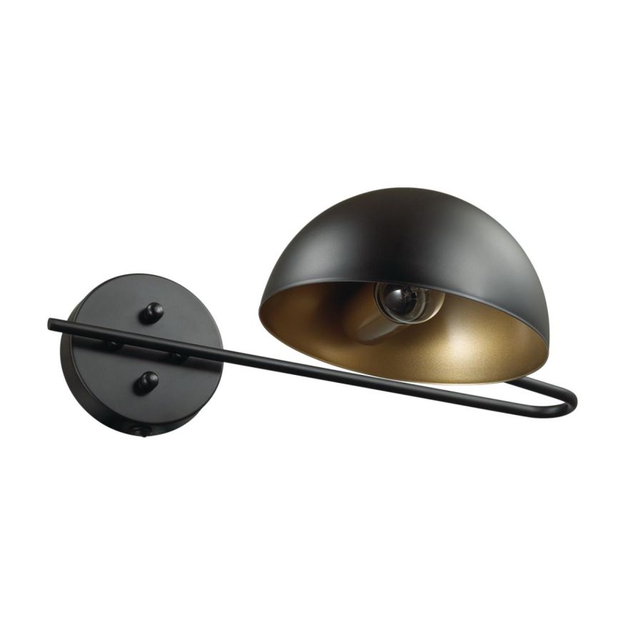 Бра LUMION 5293/1WA KENT черный, золотой