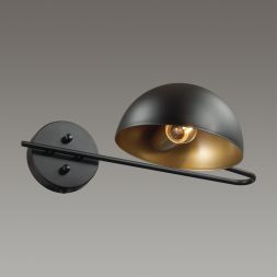 Бра LUMION 5293/1WA KENT черный, золотой