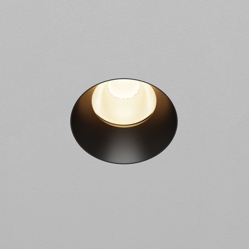 Встраиваемый светильник Technical DL121-15W-3K-TRS-B MAYTONI Dip Черный