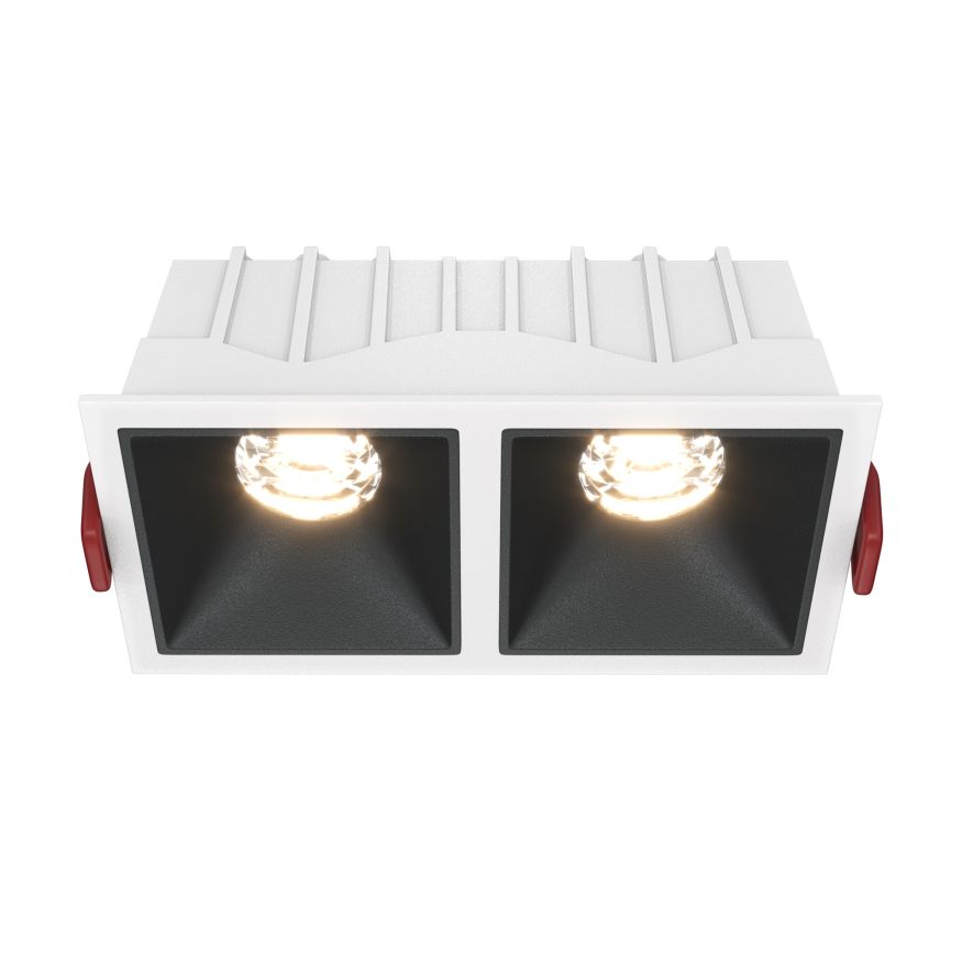 Встраиваемый светильник Technical DL043-02-10W3K-SQ-WB MAYTONI Alfa LED Белый