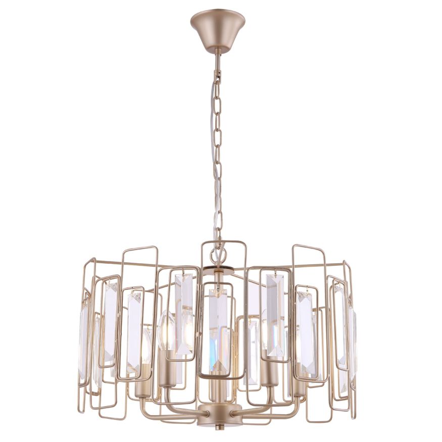Люстра Freya FR5045PL-05G Freya Rowena Матовое Золото