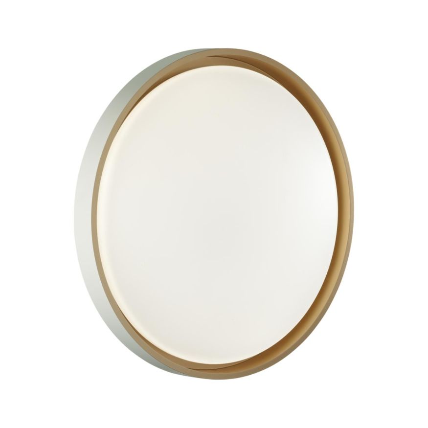 Настенно-потолочный светильник SONEX 7645/DL KISIL белый/оранжевый