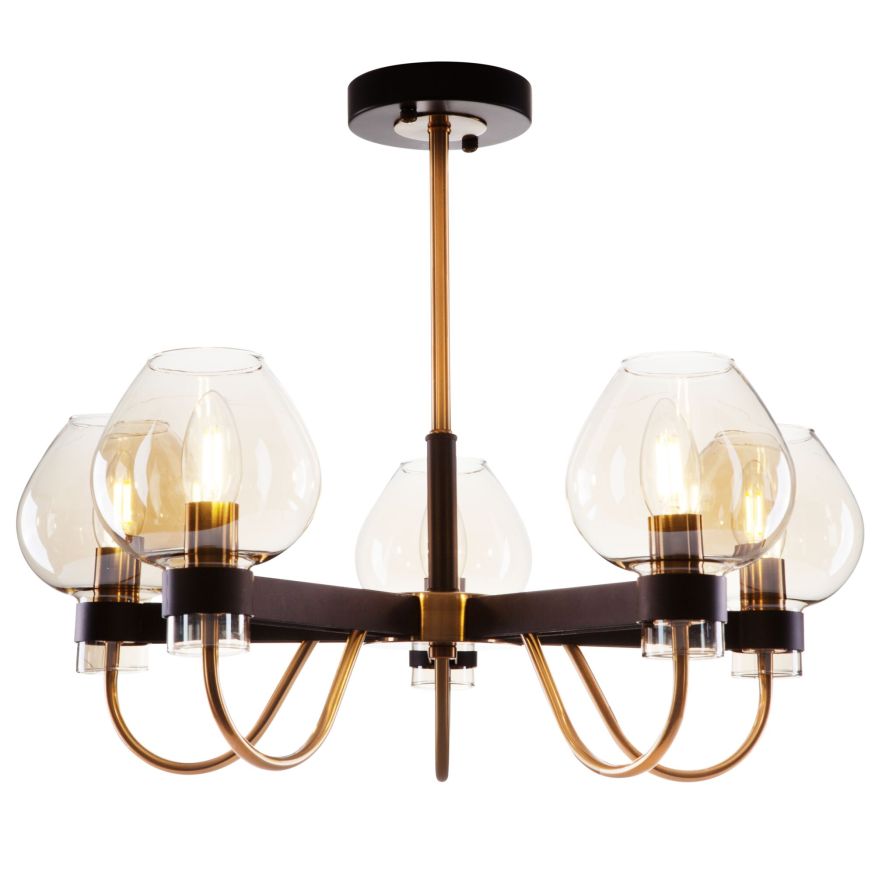 Люстра Freya FR5028PL-05B Freya Tara Черный