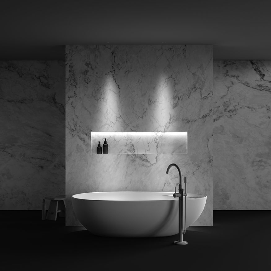 Встраиваемый светильник Technical DL124-10W-2.7K-TRS-W MAYTONI Dip Белый