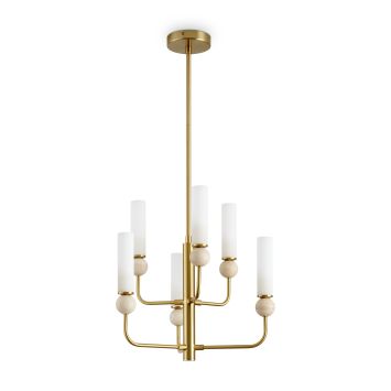 Потолочный светильник Freya FR5482CL-06BS1 Freya Sunspot Латунь