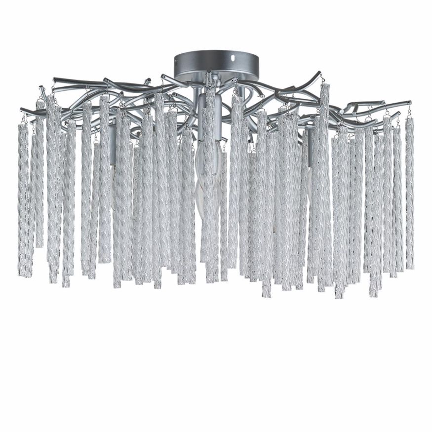 Люстра потолочная LUMION 6521/6C MISS серебристый