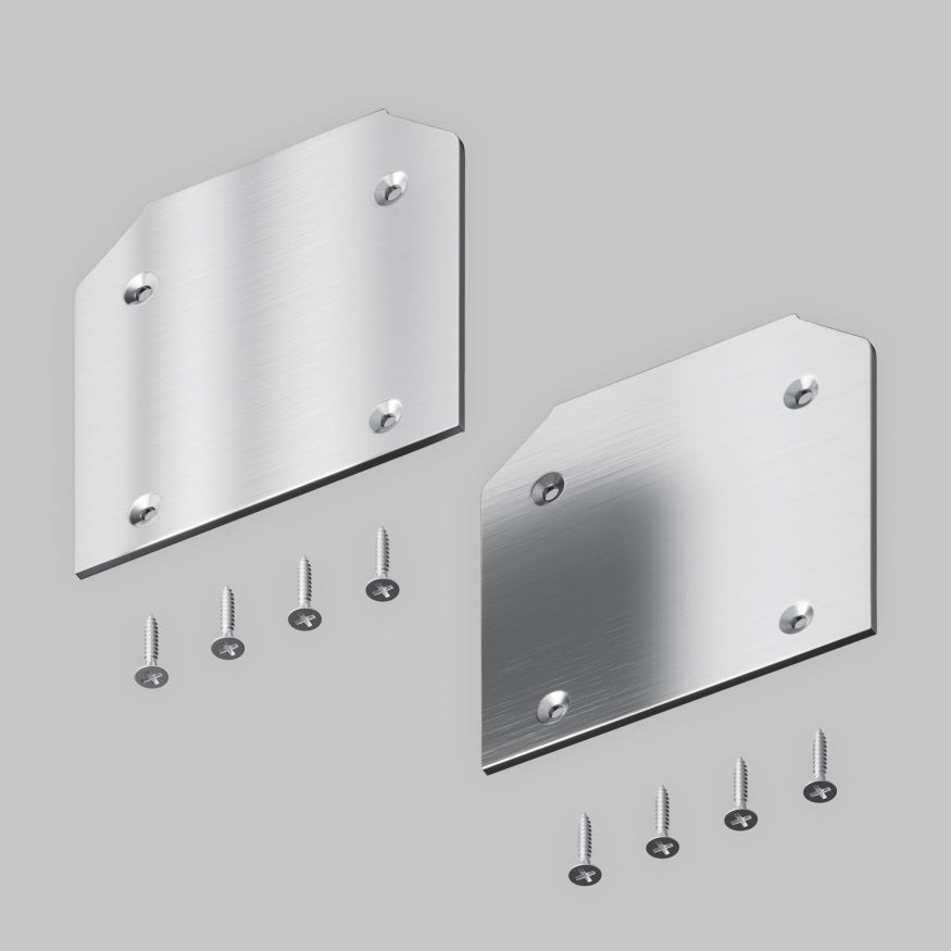 Комплектующие для профиля Technical TRA010MPEC-21S MAYTONI Accessories for tracks Gravity Серебро