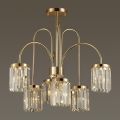 Люстра ODEON LIGHT 4987/6C VASSA золотой/хрусталь