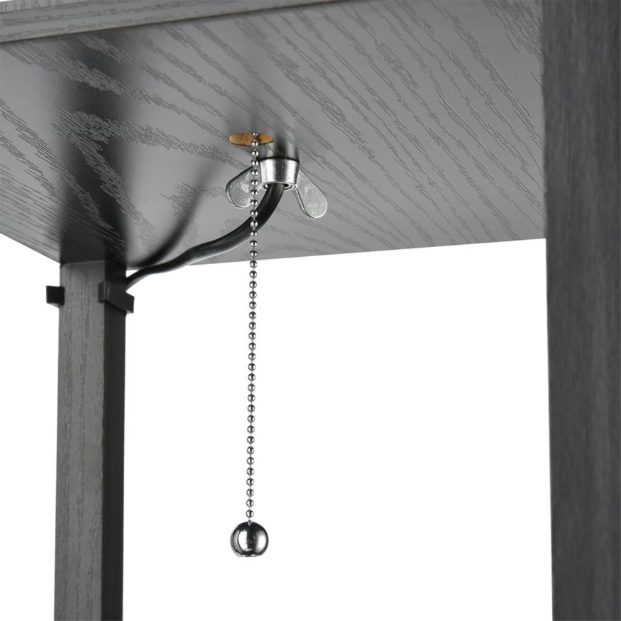 Торшер LUMION 8092/1F PRACTIC черный, белый