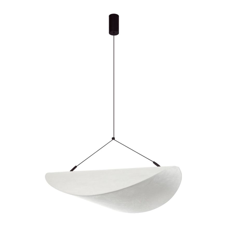 Подвесной ODEON LIGHT 7067/36L SILK черный/белый