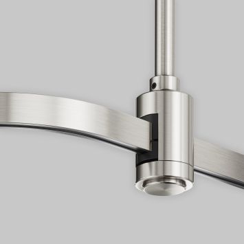 Комплектующие для систем освещения с токоведущими элементами Technical TRX154-RC80-PT MAYTONI Accessories for tracks Flarity Платина