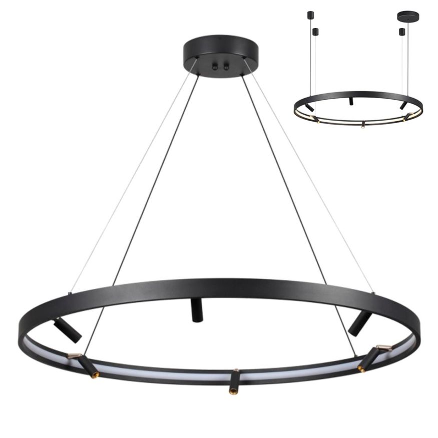 Подвесной светильник ODEON LIGHT 4317/93L FONDA черный