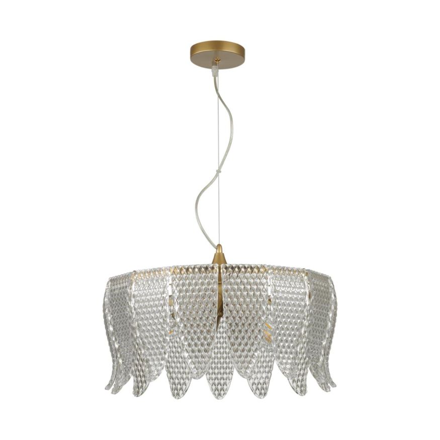 Светильник подвесной LUMION 5296/5 BEATRIS матовое золото