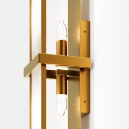 Настенный светильник (бра) Maytoni MOD099WL-02G Maytoni Marmo Латунь