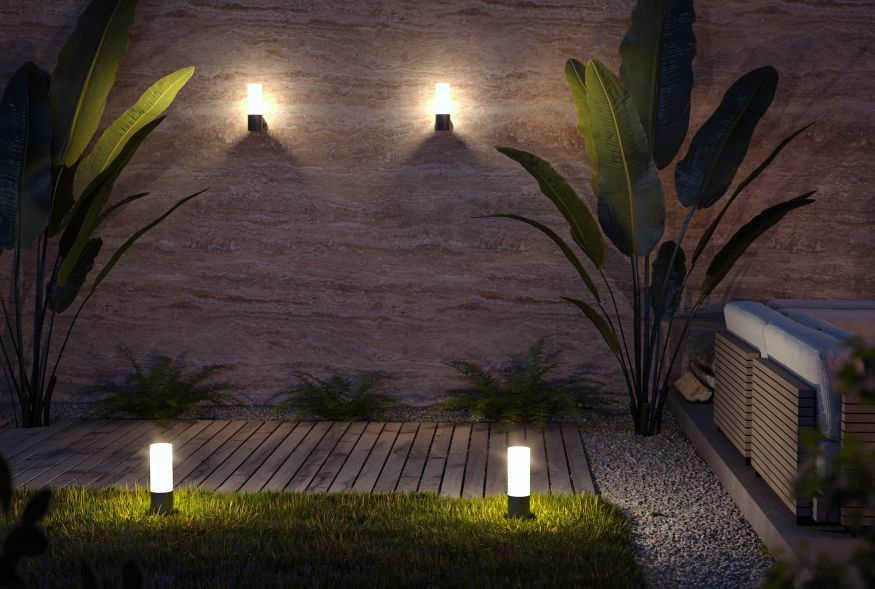 Ландшафтный светильник Outdoor O418FL-01GR MAYTONI Willis Серый