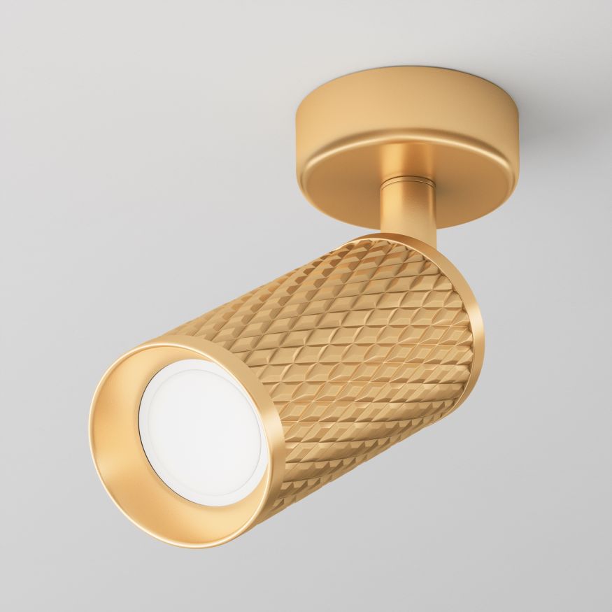 Потолочный светильник Technical C034CL-01G MAYTONI Focus Design Матовое Золото