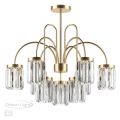 Люстра ODEON LIGHT 4987/9C VASSA золотой/хрусталь