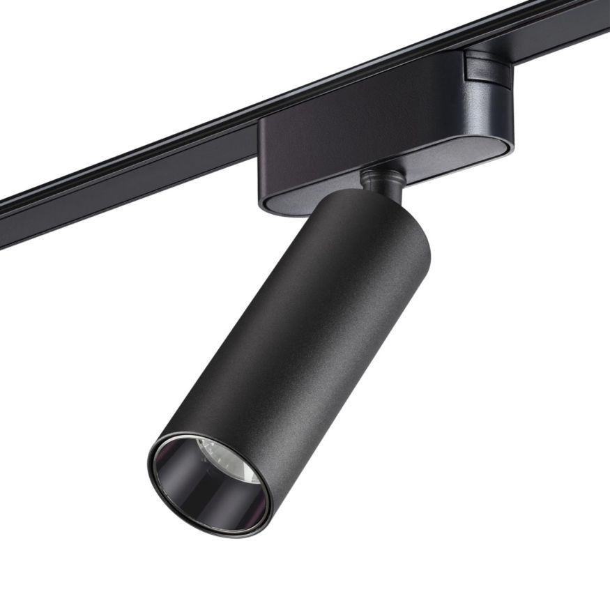 Трековый светильник для низковольтного шинопровода NOVOTECH 359090 SMAL черный