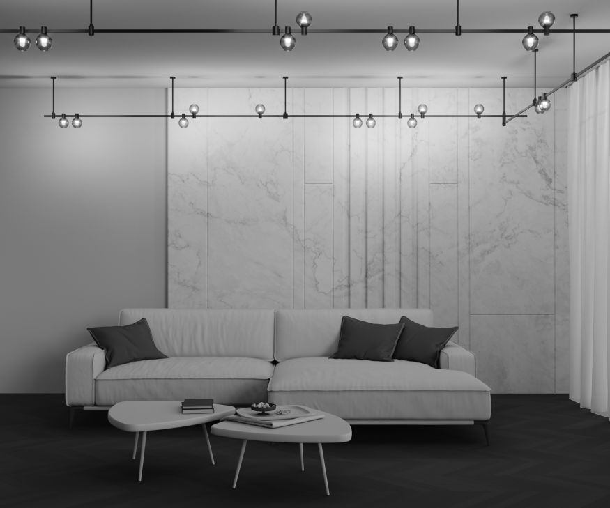 Трековый светильник Technical TR148-1-3W4K-B MAYTONI Bubble Черный