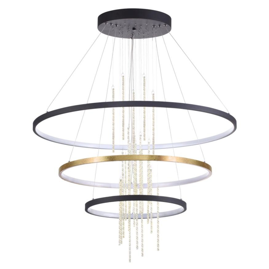 Подвесной светильник ODEON LIGHT 3901/99L MONICA золотистый/янтарный