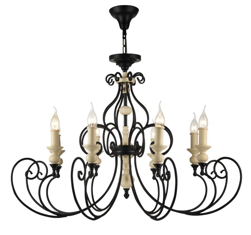 Люстра Maytoni H631-PL-08-B Maytoni Karina Черный