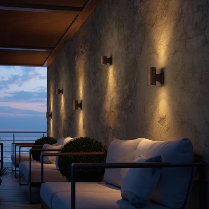 Ландшафтный светильник NOVOTECH 370406 LANDSCAPE коричневый