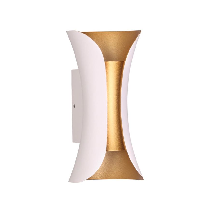 Настенный светильник ODEON LIGHT 3886/6WG KRISTA белый/золотистый