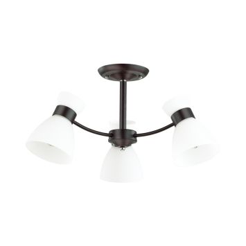 Люстра потолочная LUMION 4534/3C WILMA черный, белый