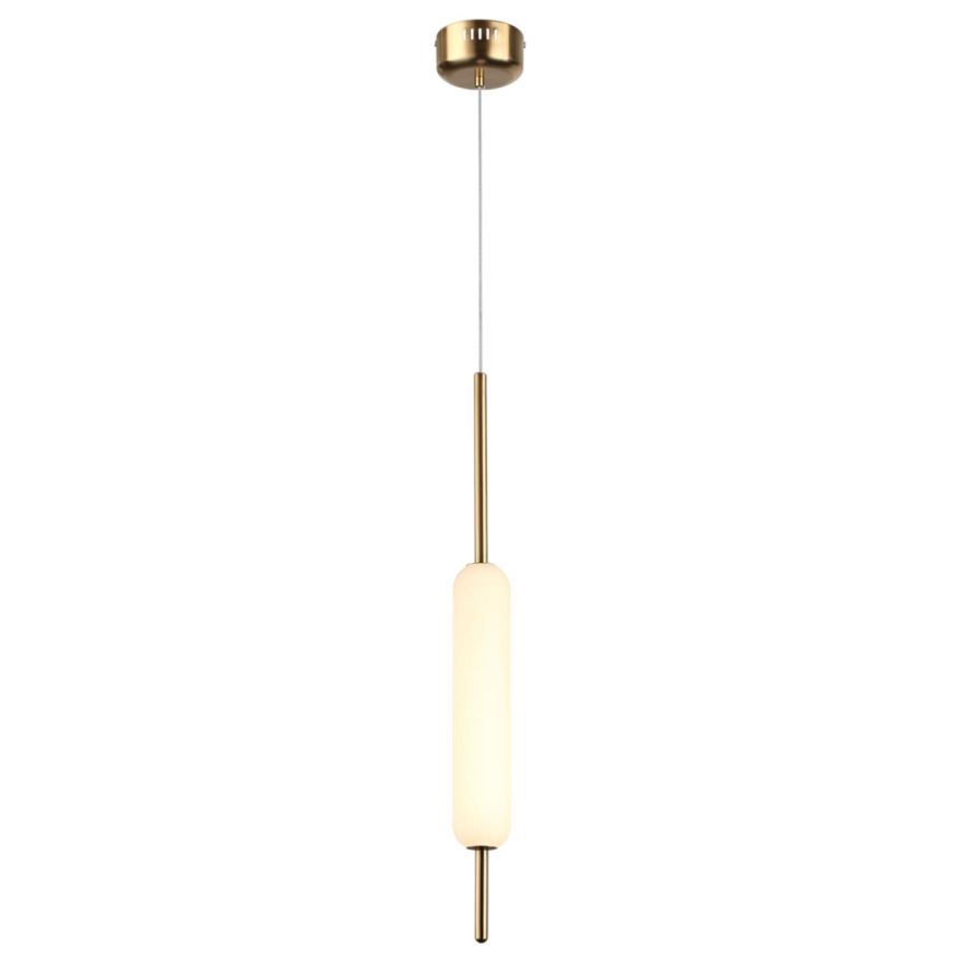 Подвес ODEON LIGHT 4794/12L REEDS бронзовый/белый