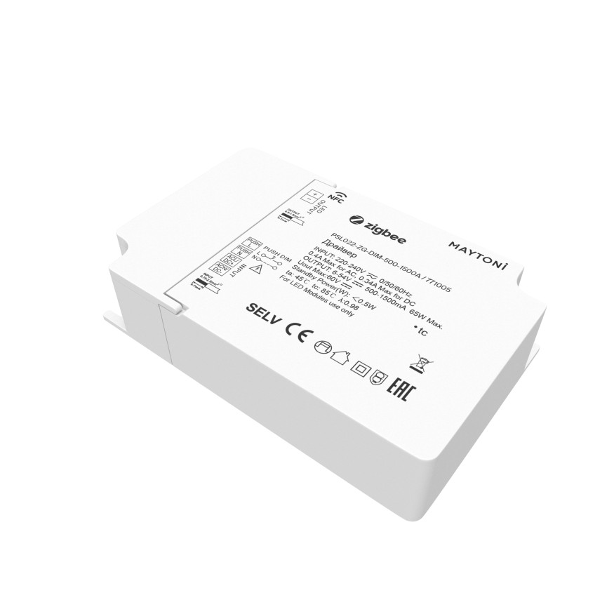 Источник тока Lighting control 771005 Lighting control Источники тока Белый