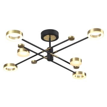 Потолочный светильник ODEON LIGHT 4321/55CL DENZEL черный