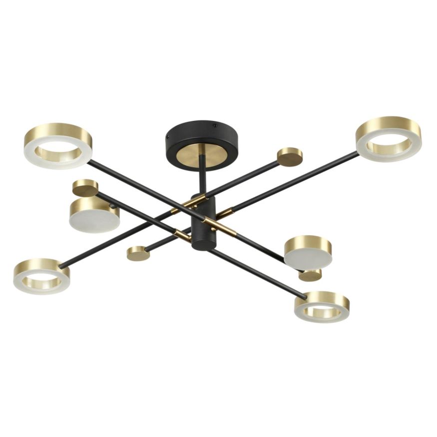 Потолочный светильник ODEON LIGHT 4321/55CL DENZEL черный