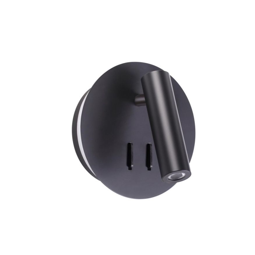 Настенный светильник ODEON LIGHT 3911/9WL BEAM черный