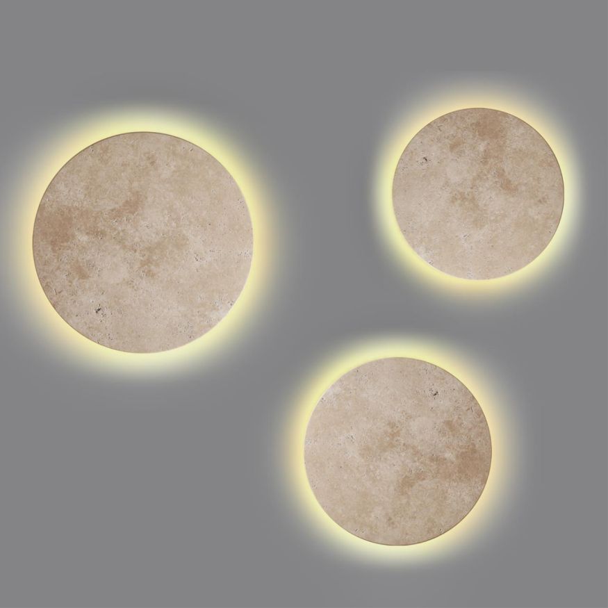 Настенный светильник ODEON LIGHT 6625/15WL TRAVERTINO бежевый