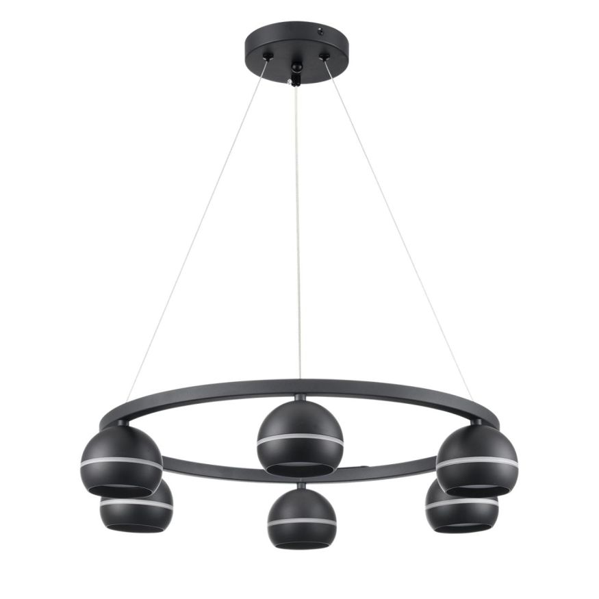 Подвесной светильник LUMION 8242/6 LUAZANA черный