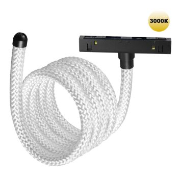 Трековый светильник «ГИБКИЙ НЕОН» для низковольтного шинопровода FLUM NOVOTECH 359334 RAMO черный