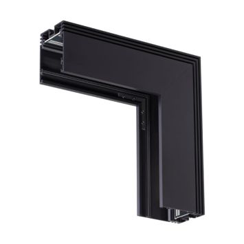 Соединитель для низковольтного шинопровода Г-образный NOVOTECH 135029 KIT черный