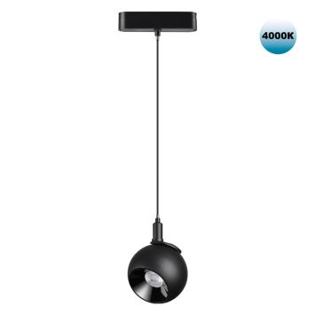 Трековый светильник для низковольтного шинопровода NOVOTECH 359098 SMAL черный