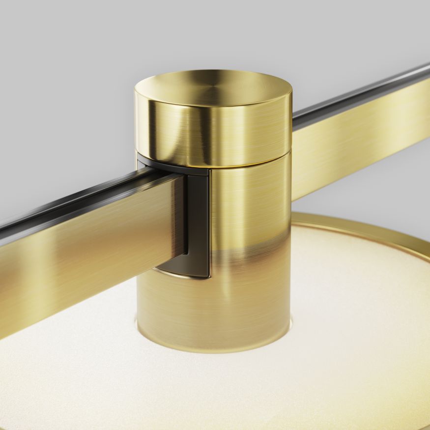 Трековый светильник Technical TR152-1-7W4K-BS MAYTONI Plato Латунь