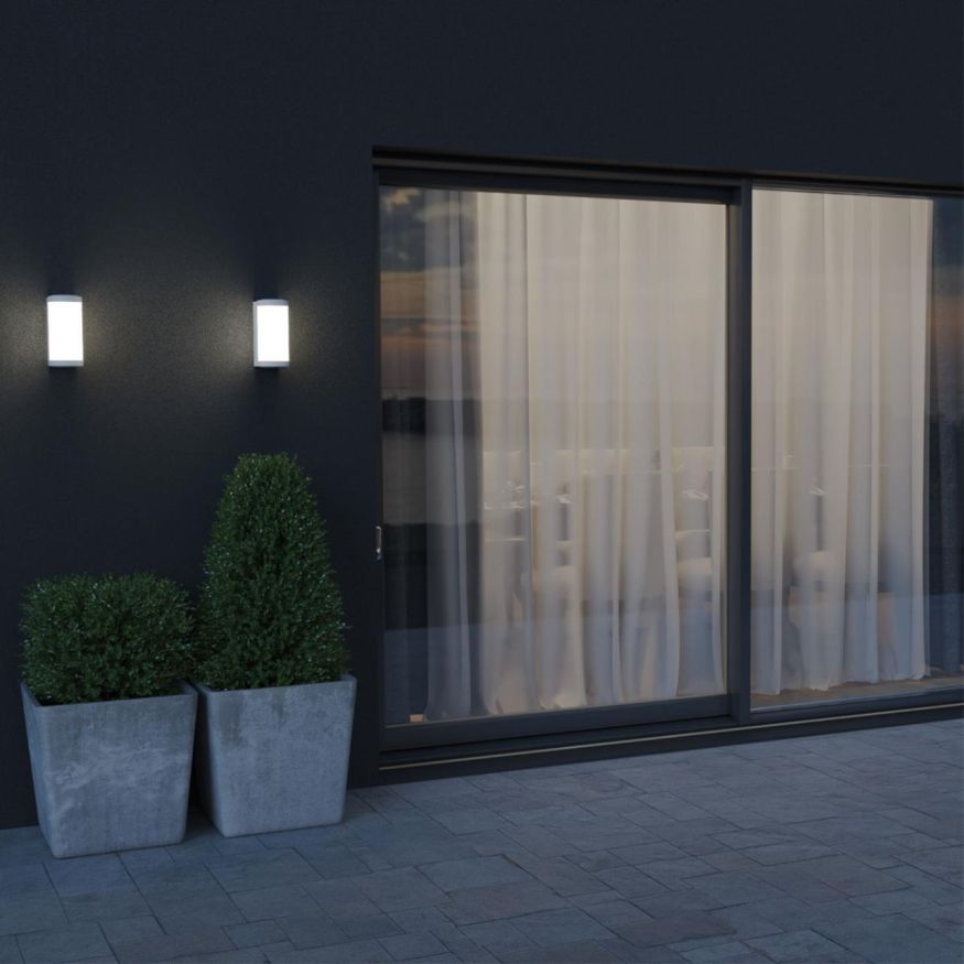 Светильник ландшафтный настенный светодиодный NOVOTECH 359299 OPAL белый