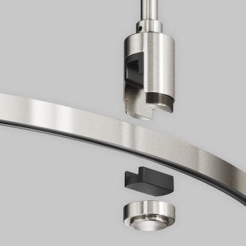 Шинопровод накладной/подвесной Technical TRX154-SR-D800-PT MAYTONI Busbar trunkings Flarity Платина