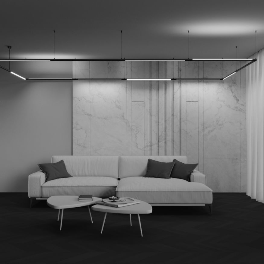 Светильник Technical C147CL-L900-24W3K-B MAYTONI Basis Черный