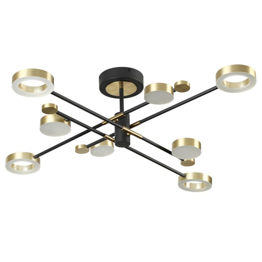 Потолочный светильник ODEON LIGHT 4321/63CL DENZEL черный